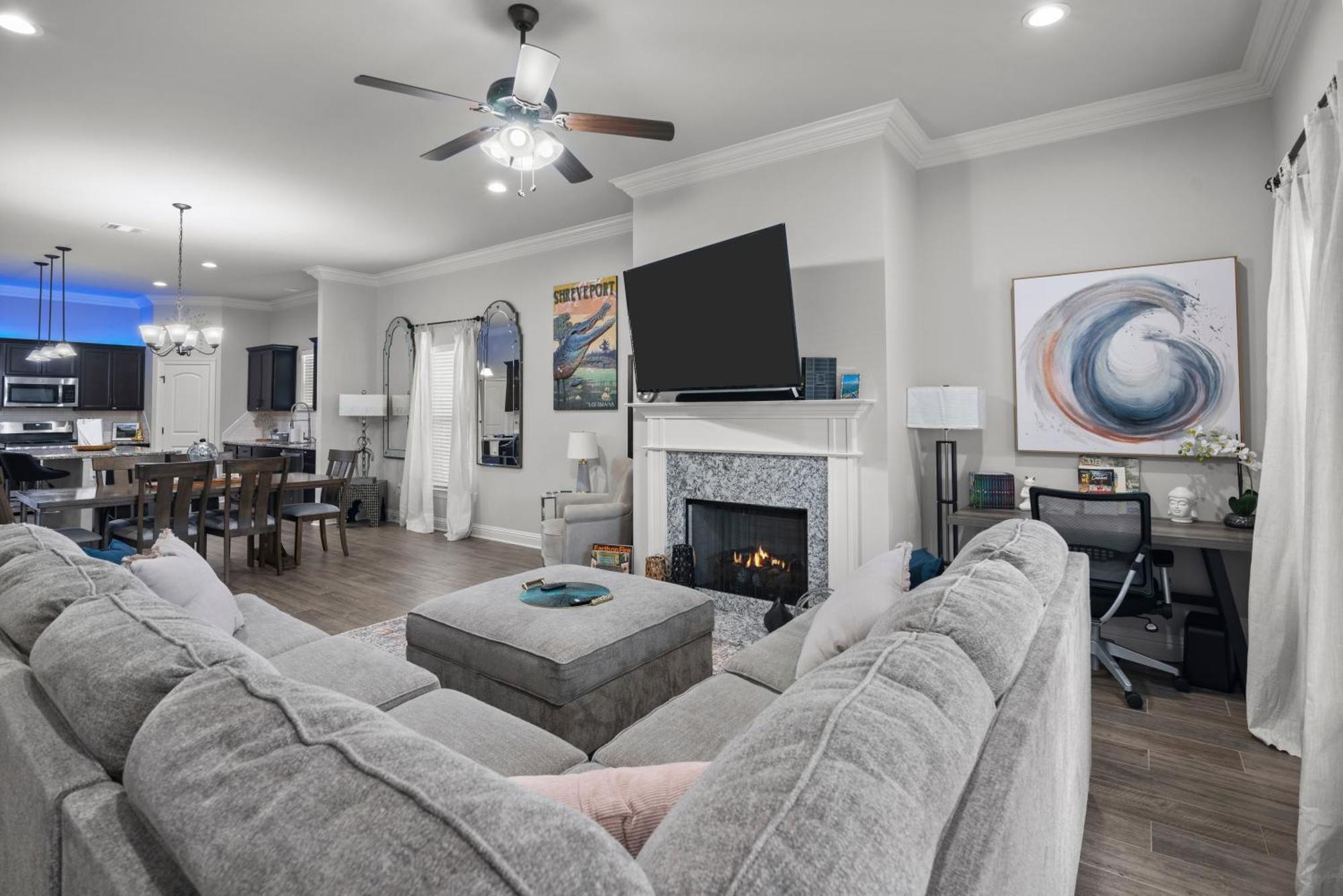 Zen House, A Peaceful Sanctuary In Shreveport, La! Tv In Each Room Exterior photo